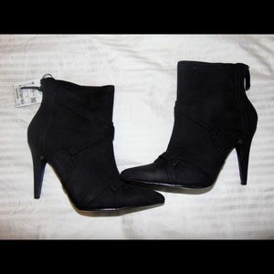 Zara black ankle boot